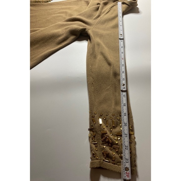 Chicos Bejeweled Long Sleeves Mock Neck Sweater - Picture 10 of 11